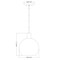Z-Lite Margo 1 Light Pendant, Matte Black & White 7500P10-MB - alternate 3